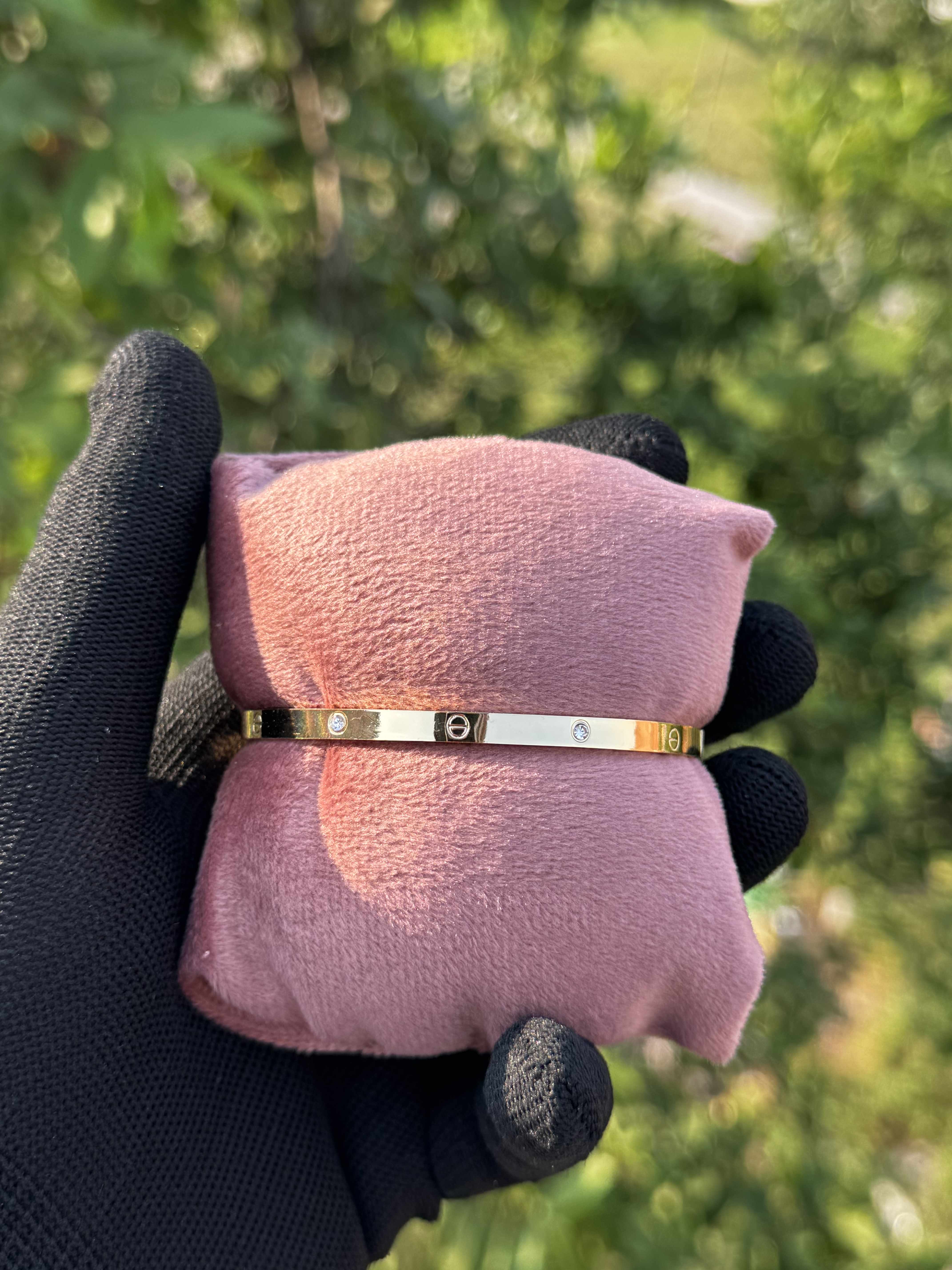 Elegant Cartier Gold Bracelet