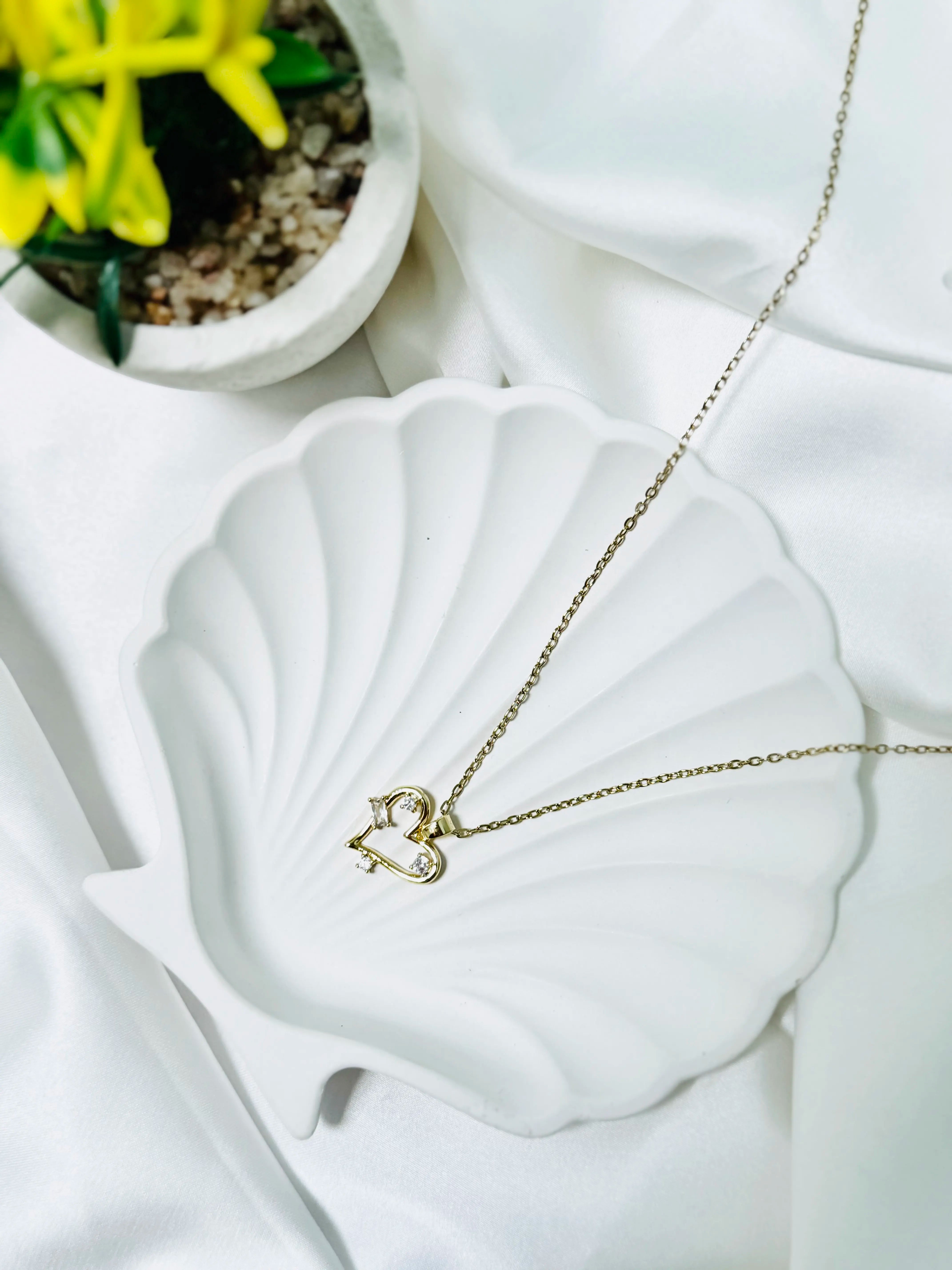 Celeste Heart Necklace