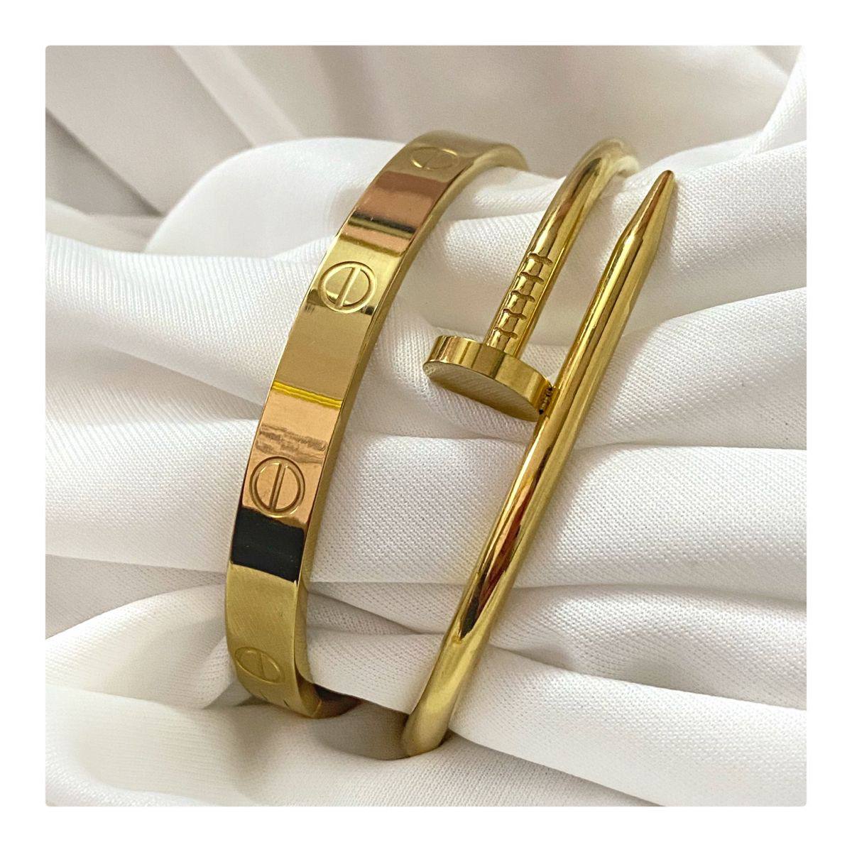 Gold Anti-Tarnish Bracelet Stack